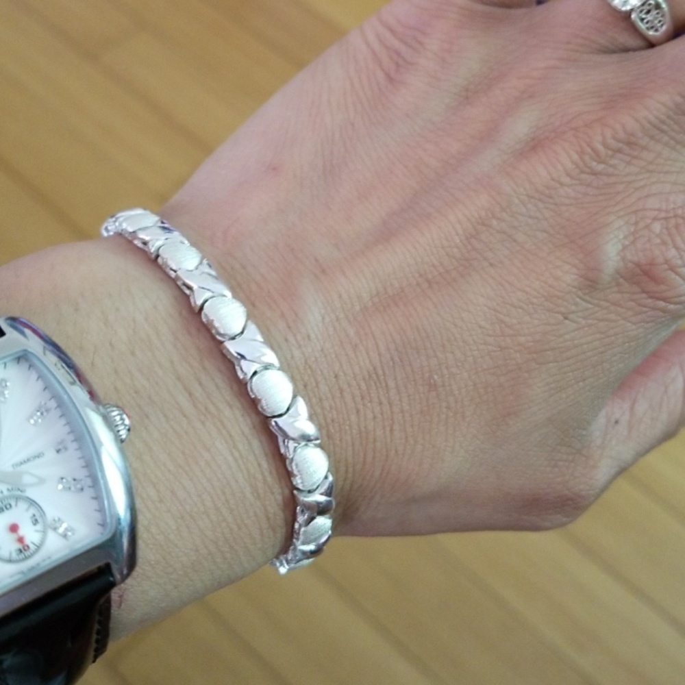 XO vantage sterling silver marked 925 bracelet